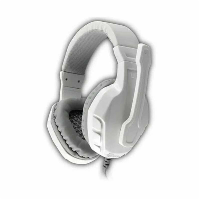 MICRO CASQUE GAMER WHITE SHARK PANTHER - BLANC  SILVER