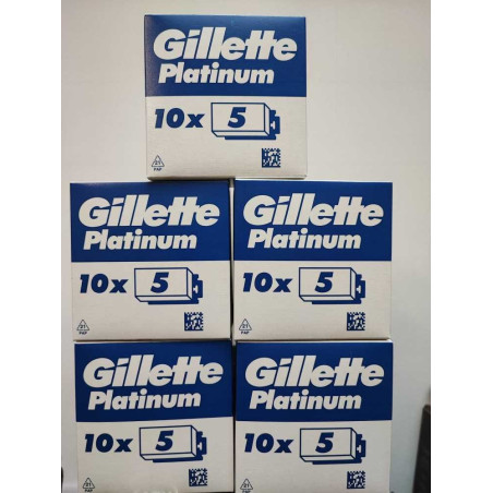 Lot de 250 lames Gillette Platinum