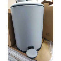 Poubelles chambre et salle de bains 3l grise