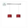 Home sweet home suspension Beam 2 Bling Ø 30 cm - rouge