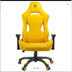 Siège Gaming White Shark Monza Jaune