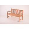 Banc Teak de jardin 3 places