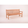 Banc Teak de jardin 3 places