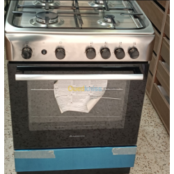 CUISINIERE ARISTON INOX 60CM CATALYSE GAZ/GAZ