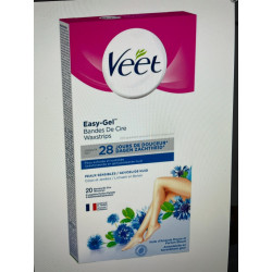 Veet Bandes de Cire Froide Easy-Gelwax™ Peaux Normales