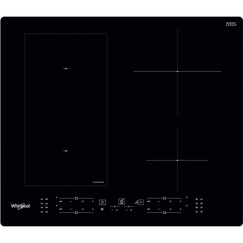 Whirlpool WL B8160 NE Table de cuisson à induction cm. 59 - verre céramique noir