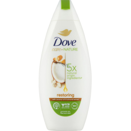 Dove Shower Gel 225ml Coconut & Almond