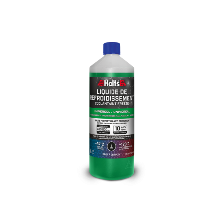 HOLTS Liquide de refroidissement Universel 1L 37°C - Nouvelle Gamme