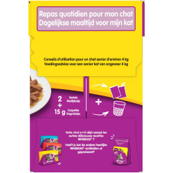 Pâtée pour chat en sauce volaille WHISKAS