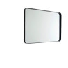 Miroir Steelton argenté cadre noir