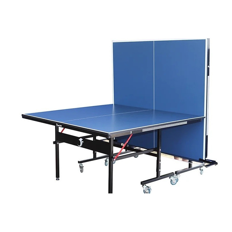 Tennis de table d'intérieur avec pieds et roues pliables