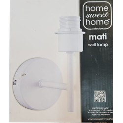 Home Sweet Home applique collection mati wall lamp