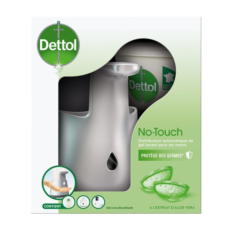 Kit Dettol No-Touch - Aloe Vera Hydratant