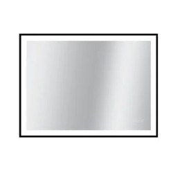 Miroir LED Swann noir 100 x 75 cm MP GLASS