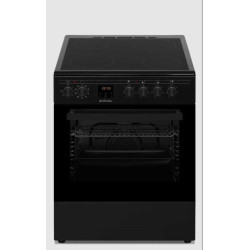 Cuisinière vitrocéramique noir br kitchen 2023 new