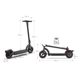 TROTINETTE électrique SHARP EM-KS2AEU-B