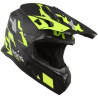 KSK Casque cross HANGTOWN Cross Noir & Jaune