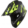 KSK Casque cross HANGTOWN Cross Noir & Jaune