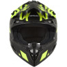 KSK Casque cross HANGTOWN Cross Noir & Jaune