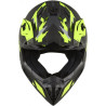 KSK Casque cross HANGTOWN Cross Noir & Jaune