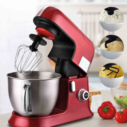 Kitchen Cook Robot Petrin Avec Blender Securise Modele expert XL Rouge