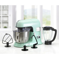 Kitchen Cook Robot Petrin 6.5L Avec Blender 1.5L Securise Modele expert XL Vert