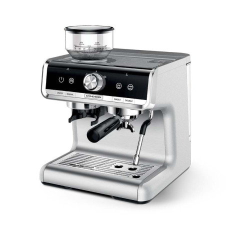 MACHINE A EXPRESSO AVEC BROYEUR BARISTA PROFESSIONNEL HOME BISTRO DE KITCHENCOOK