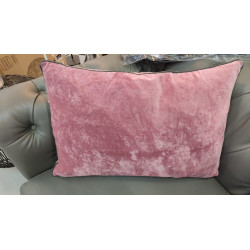 Coussin velours Rose avec la mousse intérieur offre