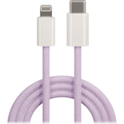 Maxlife Câble MXUC-06 USB-C - Lightning 1,0 m 20W nylon violet