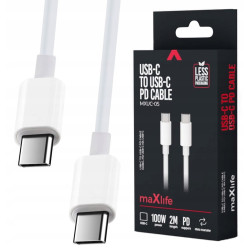 Maxlife Câble usb type c - usb type c 2 m