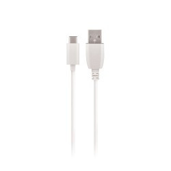 MAXLIFE CÂBLE DE DONNÉES USB VERS TYPE C 2m 2A blanc