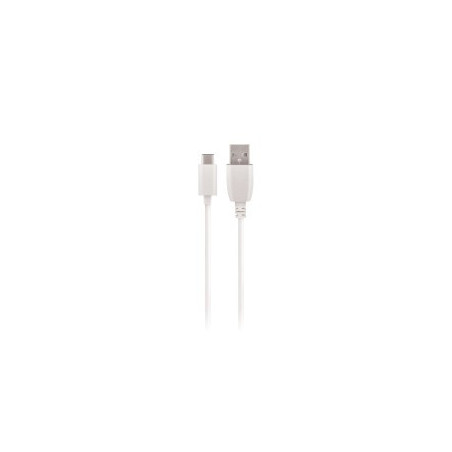 MAXLIFE CÂBLE DE DONNÉES USB VERS TYPE C 2m 2A blanc