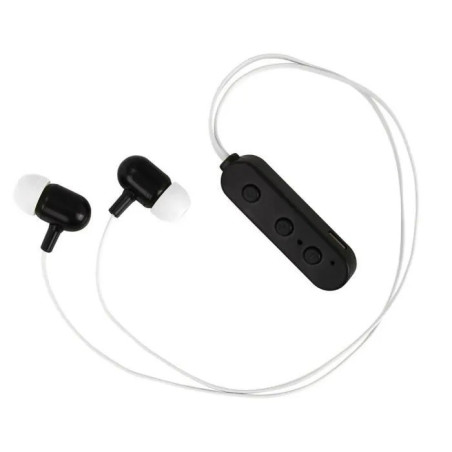 CLIP SONIC Ecouteurs s Bluetooth - Blanc et Noir