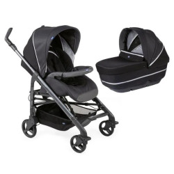 Chicco Poussette Duo 2en1 Love Up Cool - Pirate Noir