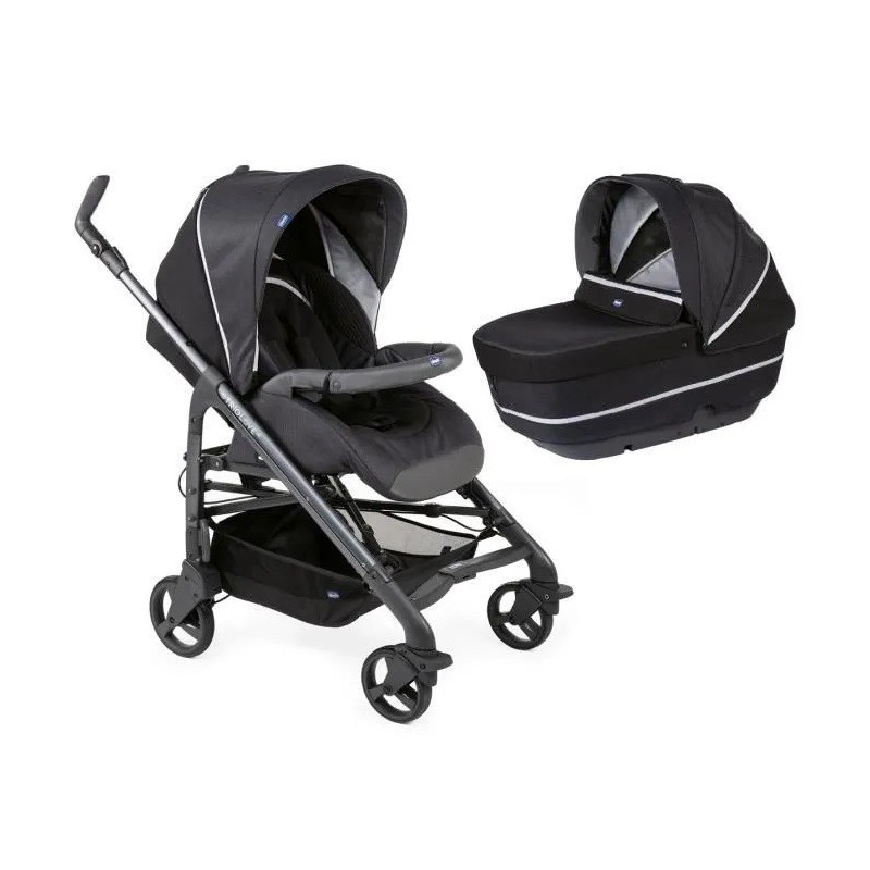 Chicco Poussette Duo 2en1 Love Up Cool - Pirate Noir