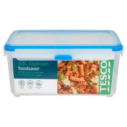 Conteneur alimentaire Tesco 4.8L