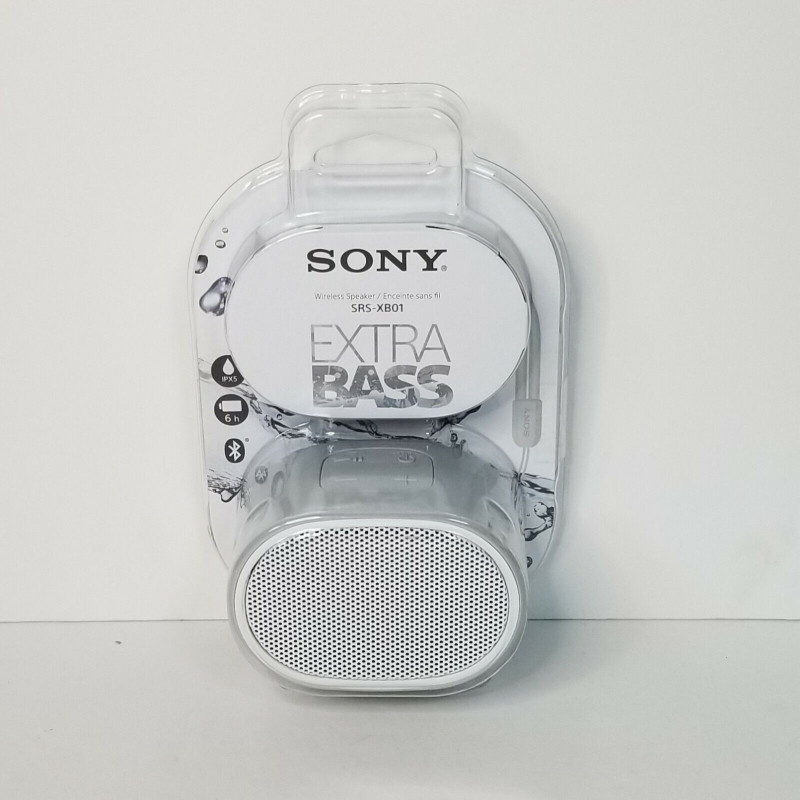 Sony Extra Bass Portable Bluetooth Speaker - Gris (SRS-XB01)