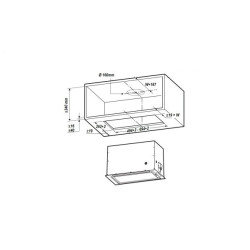 Hotte Whirlpool WCT364FLBX