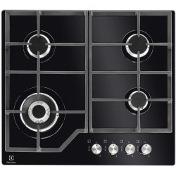 Electrolux EGM6343YAK plaque Noir Intégré Gaz 4 Cuisinière(s)