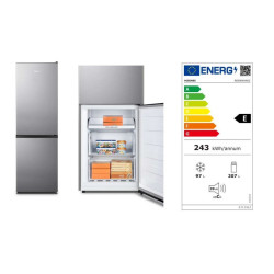 Réfrigérateur combiné (congélateur en bas) 304 L (Ref 207L / Cong 97 L)