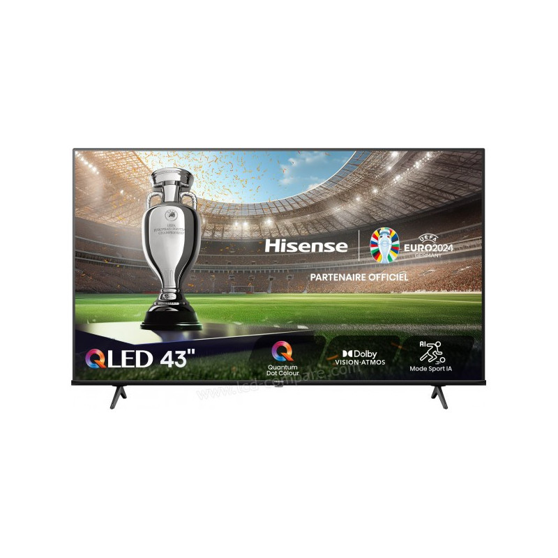 TV HISENSE QLED 110cm Smart TV  43E7NQ