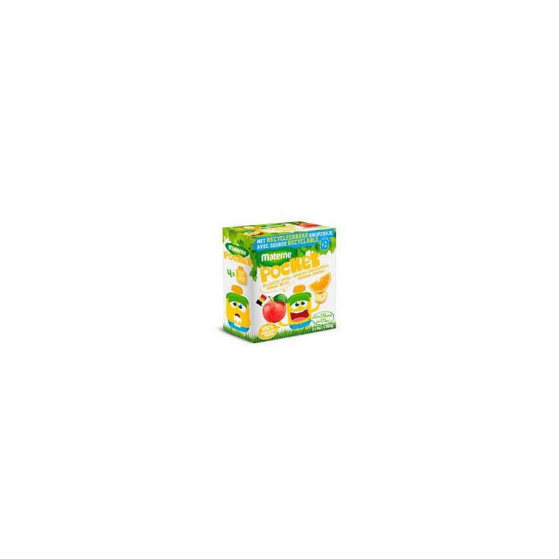 Pocket Materne pomme belge-banane-orange 360g