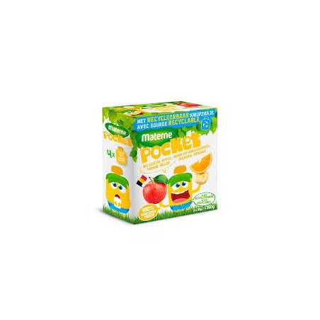 Pocket Materne pomme belge-banane-orange 360g