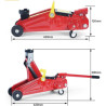 Cric de Voiture Voiture Horizontale hydraulique Chariot de Portable Petit Mini Cric for véhicules Garage