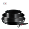 TEFAL INGENIO Easy Cook & Clean Lot 4 pièces, Poêle, Casserole, Non induction, Revêtement antiadhésif