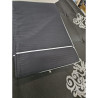 Pack draps taupe noir rayées