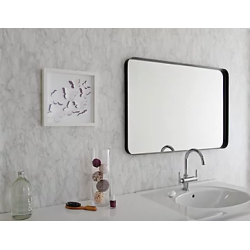 Miroir Steelton argenté 60 x 90 cm