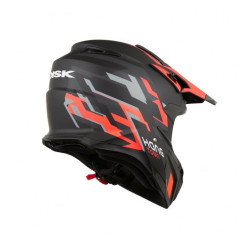 KSK Casque cross HANGTOWN Cross Noir & Orange XL (61cm - 62cm)