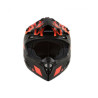 KSK Casque cross HANGTOWN Cross Noir & Orange XL (61cm - 62cm)