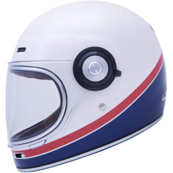 KSK Casque Sixties et Retrocup Fibre de Verre Cross Adulte Homme